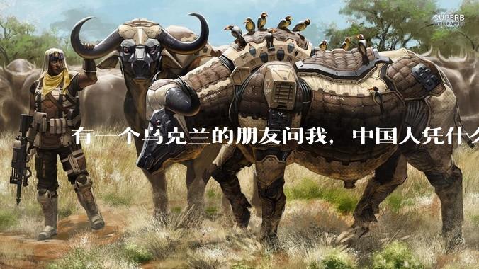 有一个乌克兰的朋友问我，中国人凭什么能享受和平，我该怎么说？