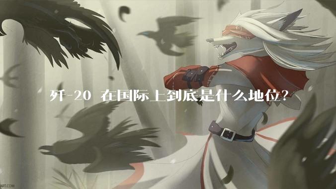歼-20 在国际上到底是什么地位？